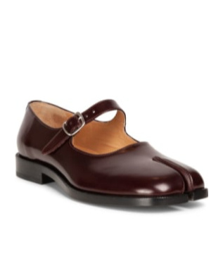 Maison Margiela Tabi Flat Shoes With Shallow Mouth