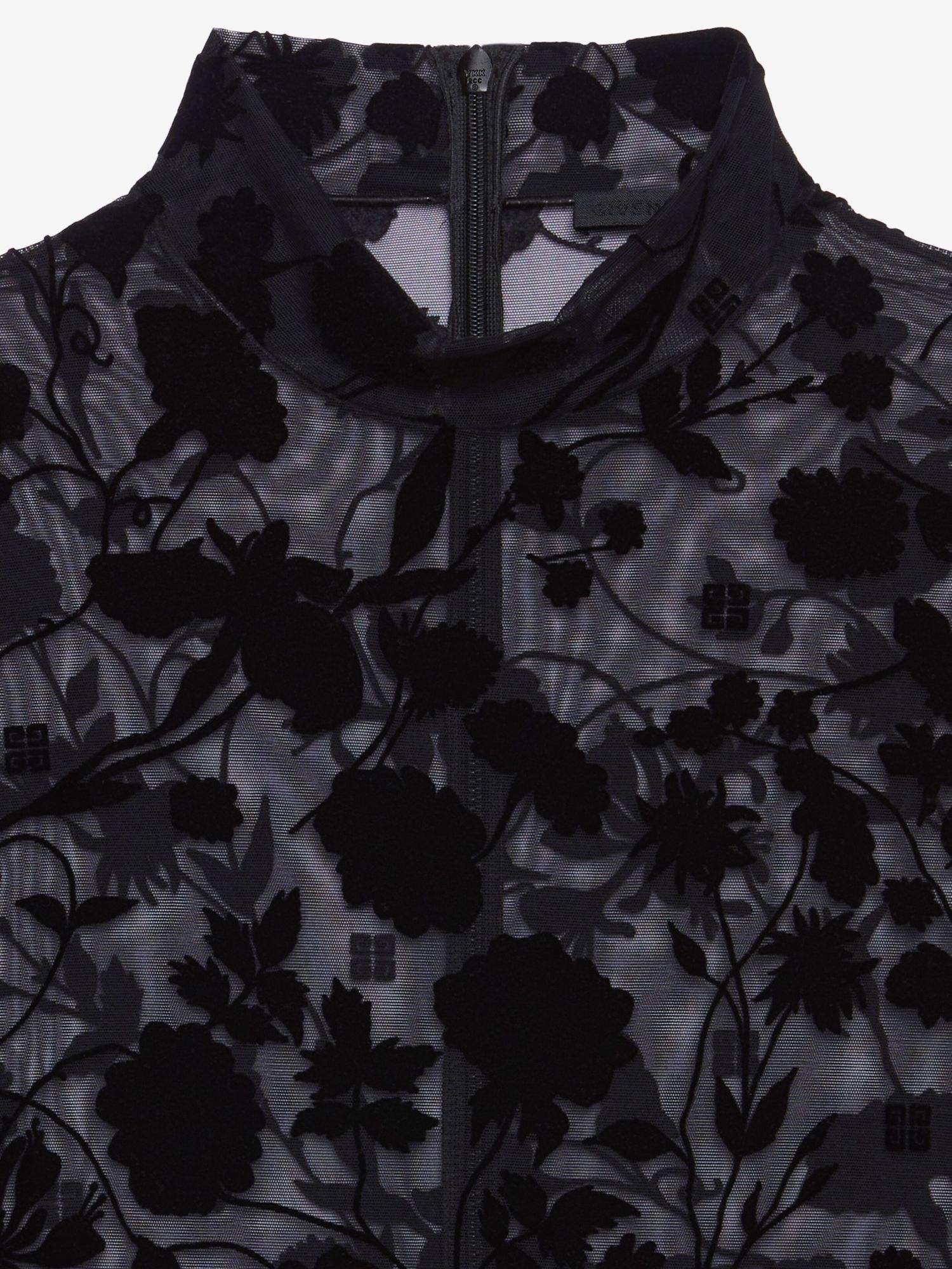 GIVENCHY BODY IN 4G FLOWERS TULLE