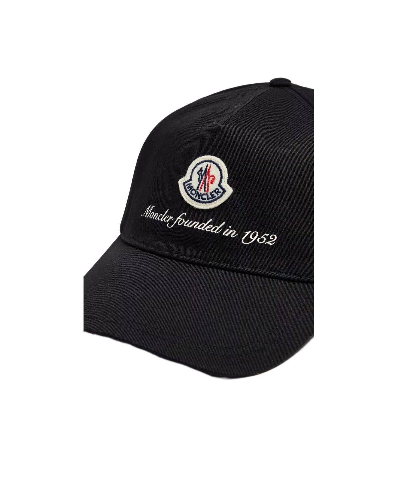 MONCLER GABARDINE BASEBALL CAP