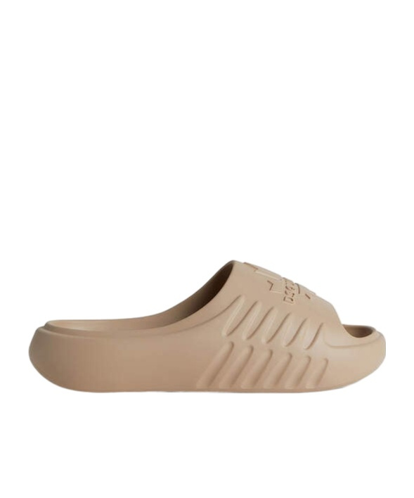 Dsquared2 Logo-embossed Slides In Nude