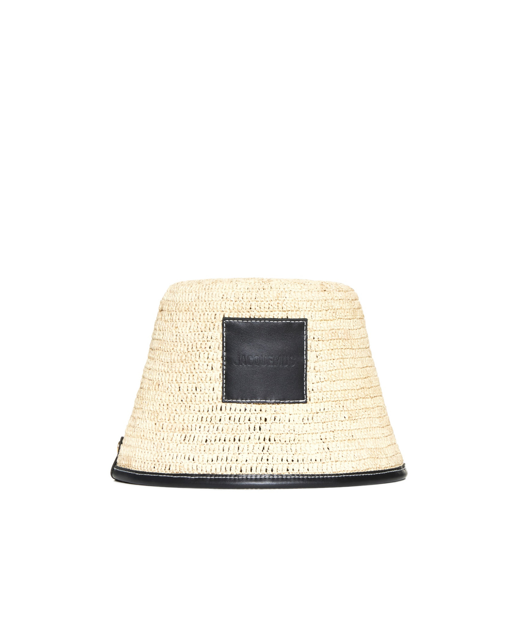Jacquemus Le Bob Soli Bucket Hat In Nude