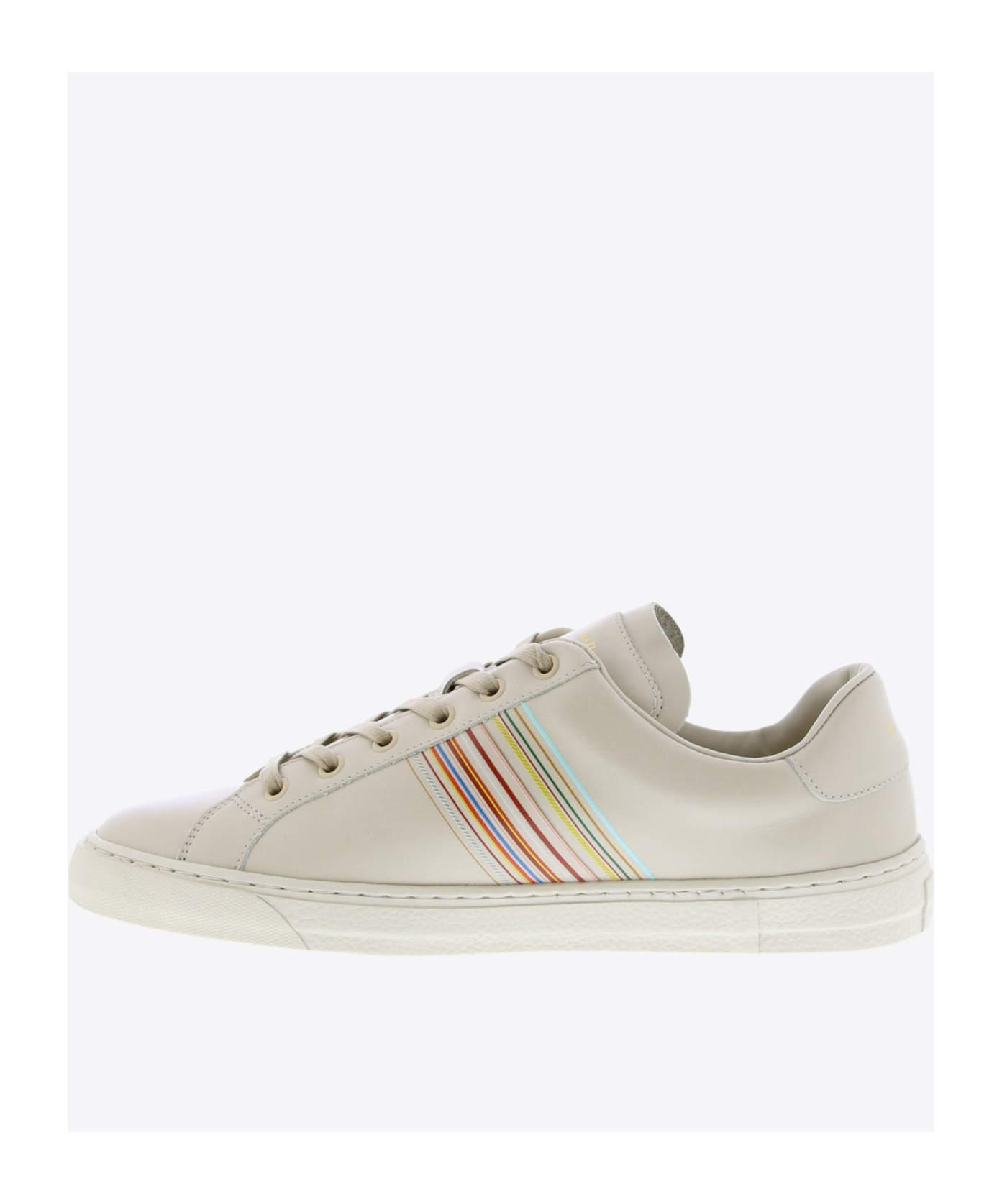 Ps By Paul Smith Tie Low Upper Board Shoes In White