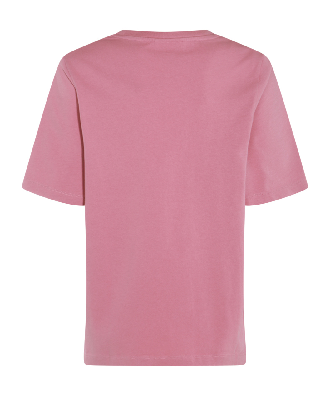 Maison Kitsuné Bold Fox Head Patch Comfort Tee In Pink