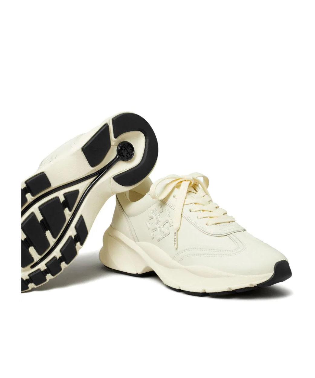 Tory Burch Good Luck Trainer In White