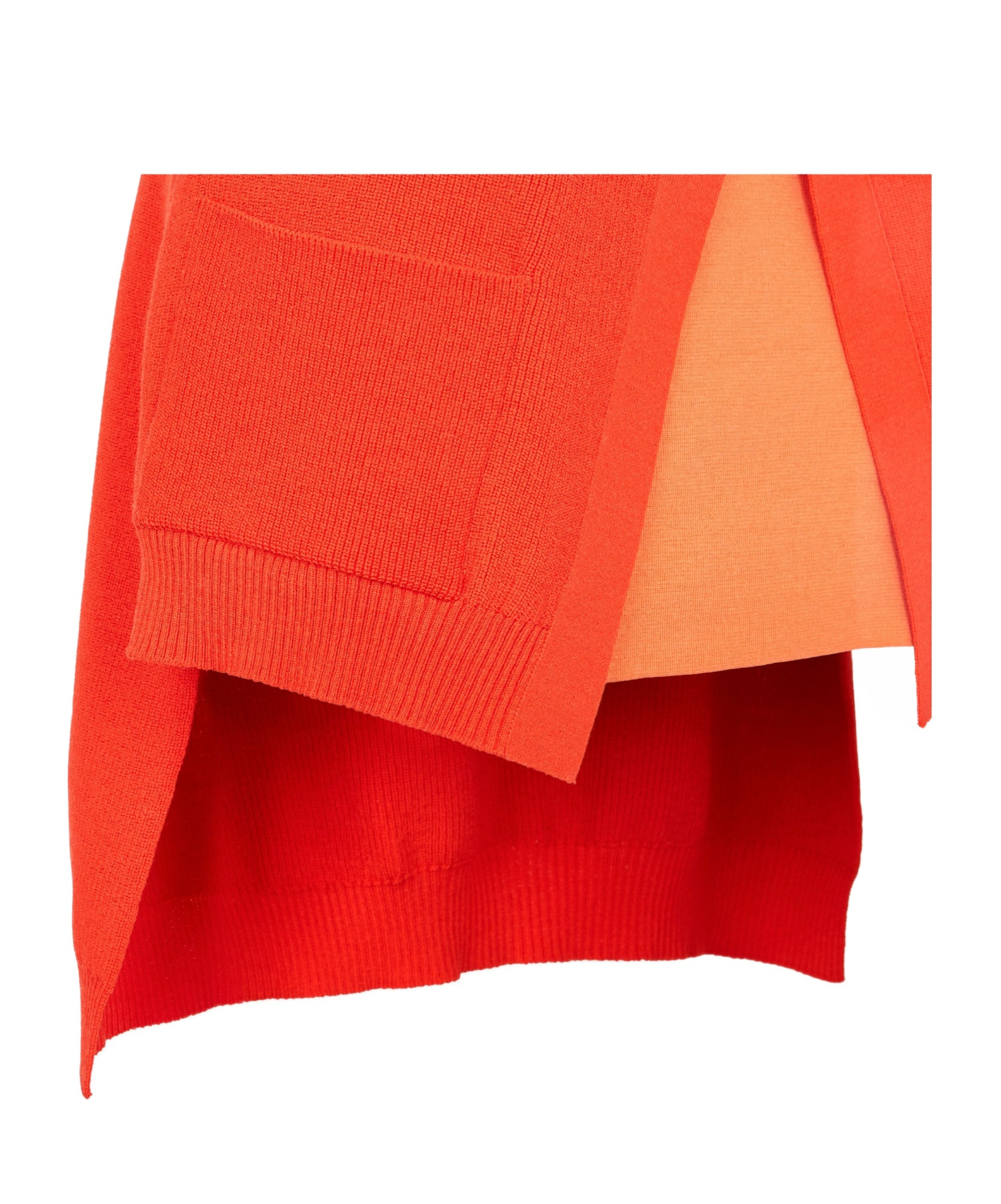 Fendi Skirt  Woman Color Orange In Red