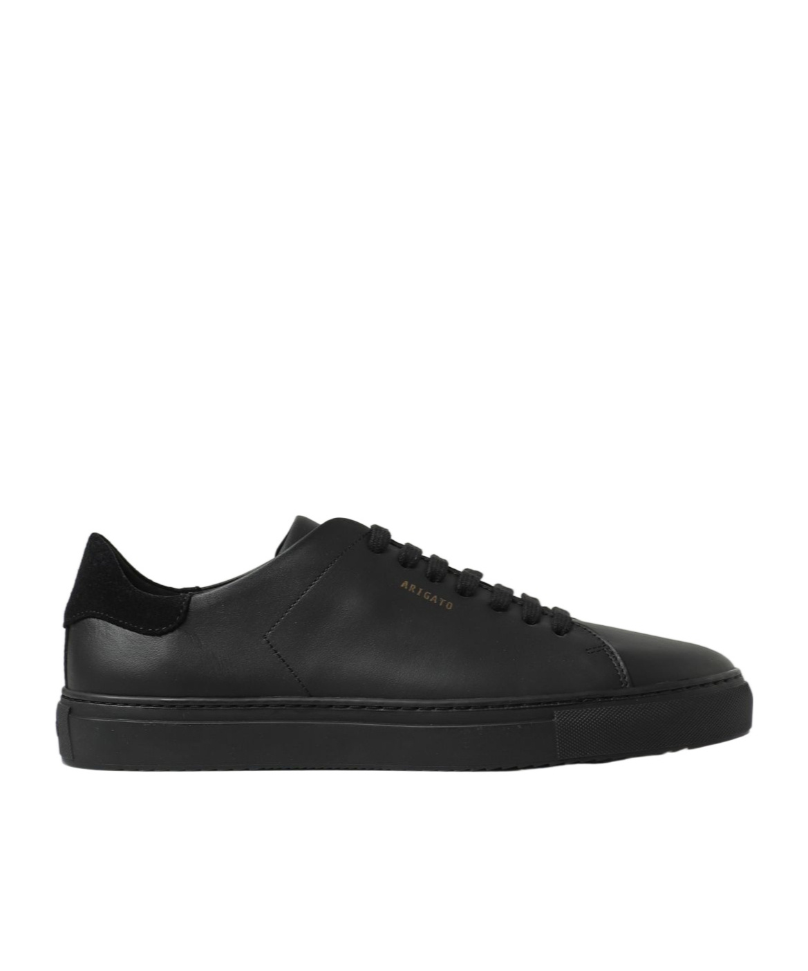 Axel Arigato Platform Suede Low-top Sneakers In Black