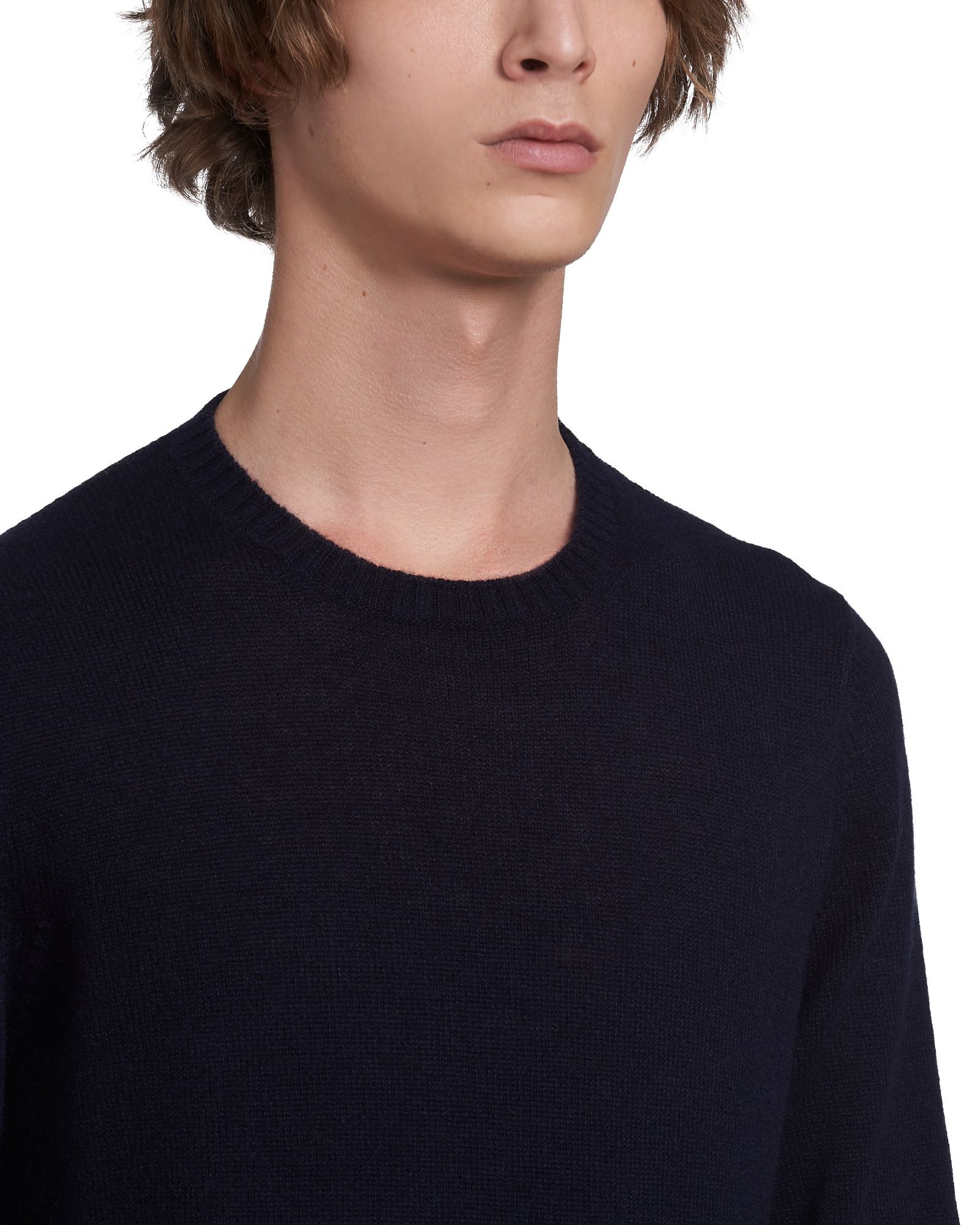 Prada Cashmere Sweater In Blue