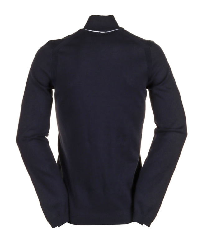Hugo Boss High Collar And Long Sleeves Sweater In Black