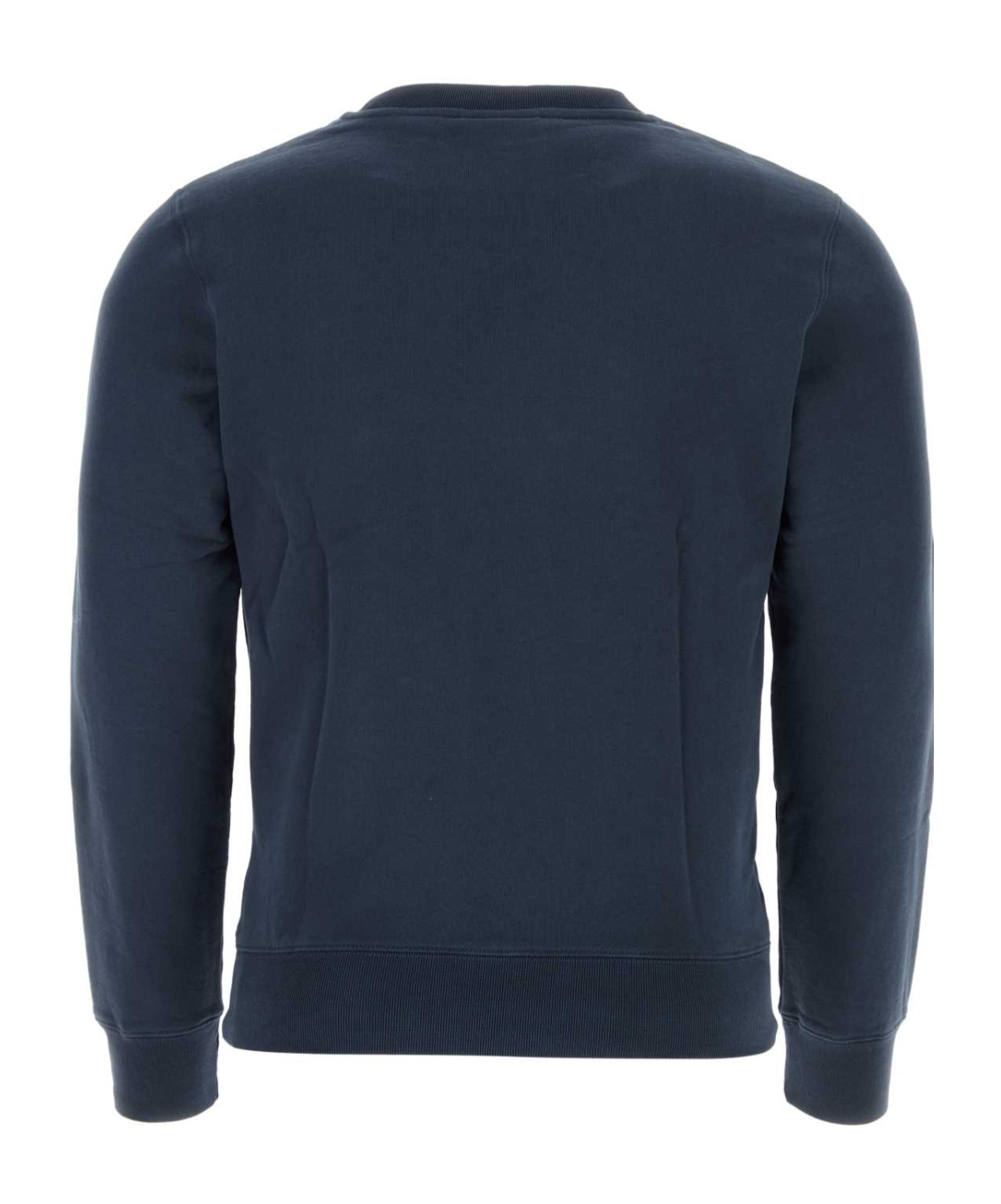 Maison Kitsuné Fox Logo-patch Sweatshirt In Black