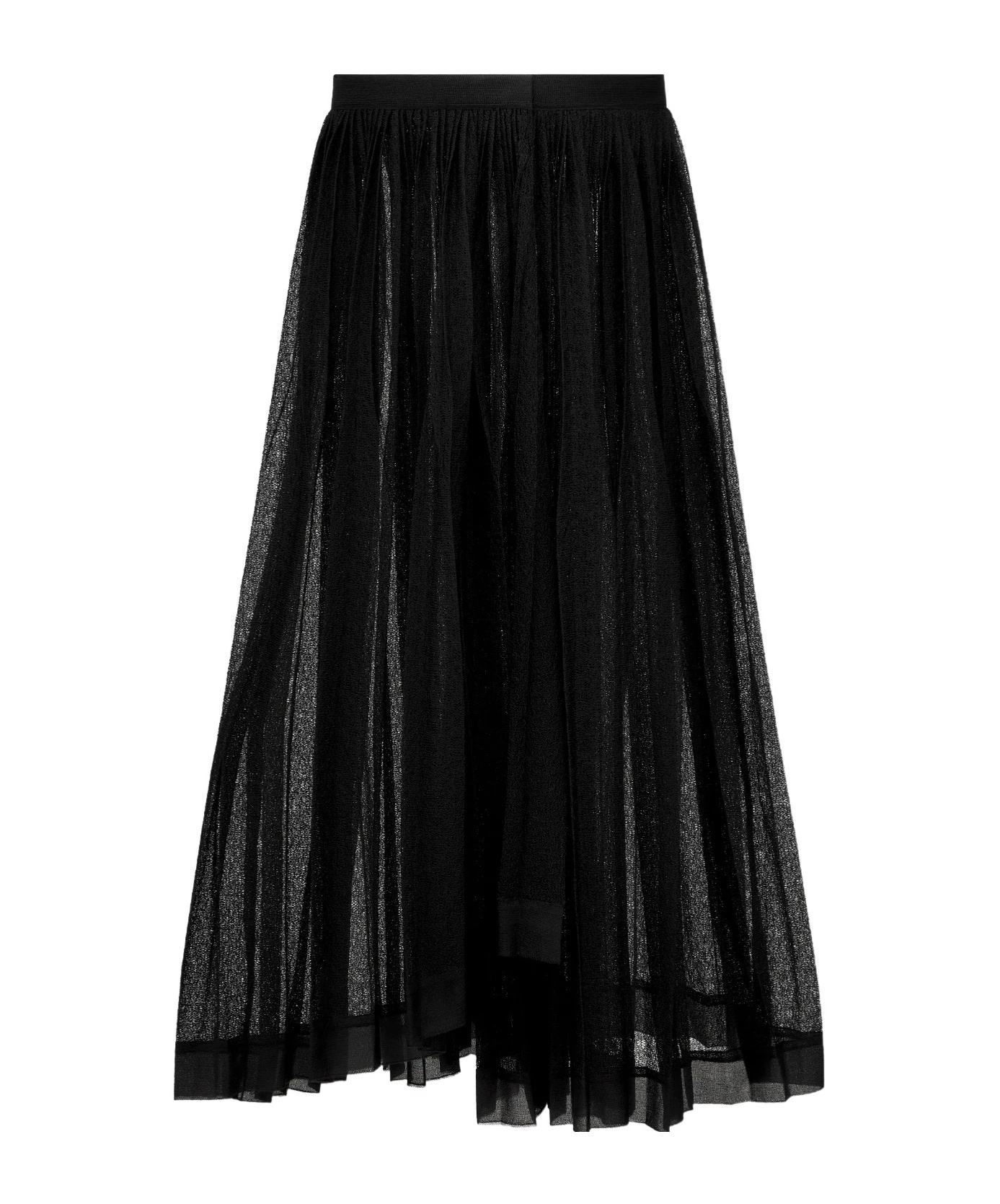 Dior Asymmetrical Skirt In Black