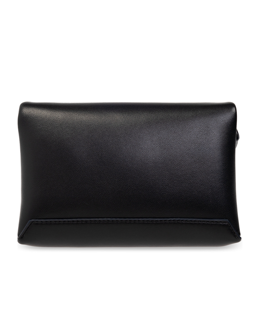 Victoria Beckham Chain Leather Crossbody Bag In Black