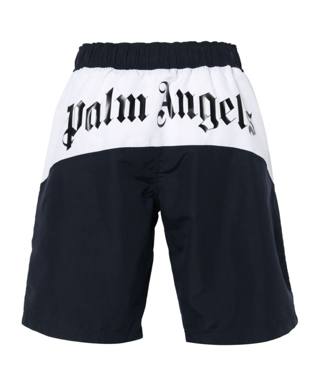 Palm Angels Logo-print Swim Shorts In Black