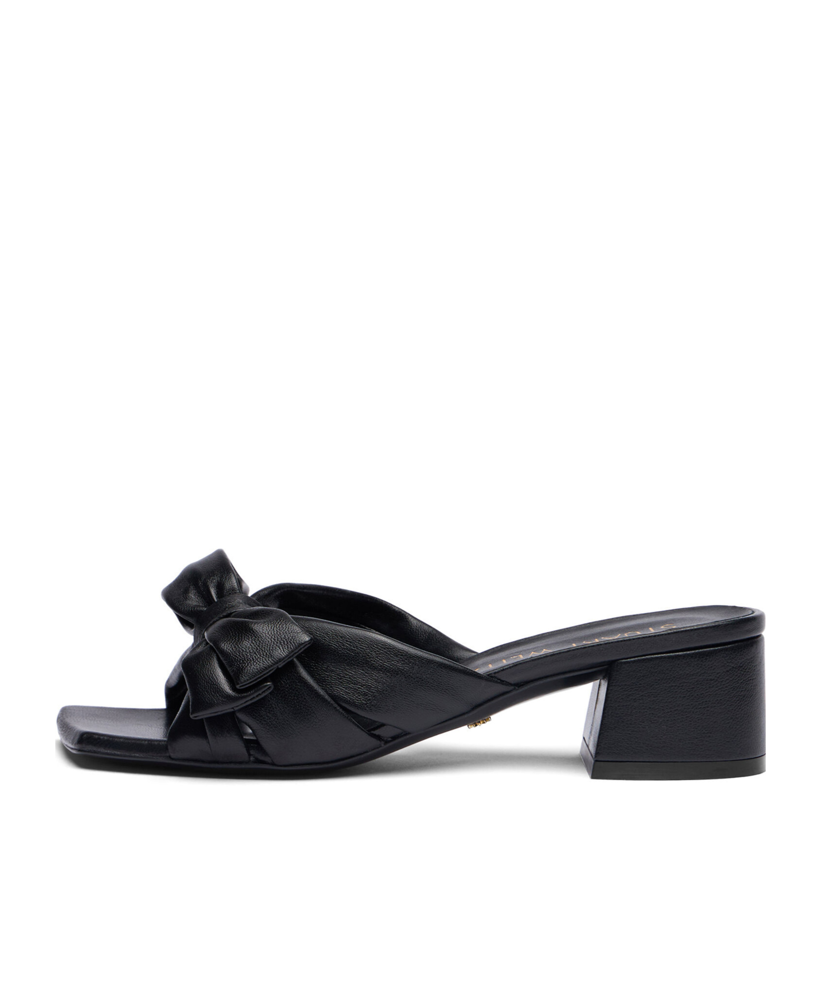 Stuart Weitzman Sofia Bow-tie High-heeled Sandals In Black