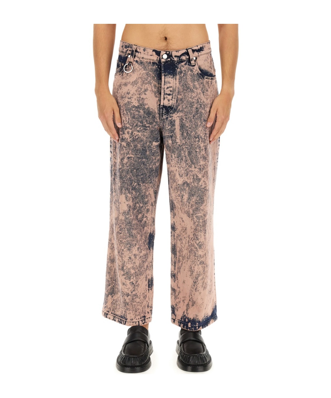Etudes Studio Études District Overdyed Jeans In Nude