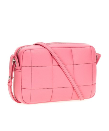Dsquared2 D2 Plaque Small Crossbody Bag In Pink