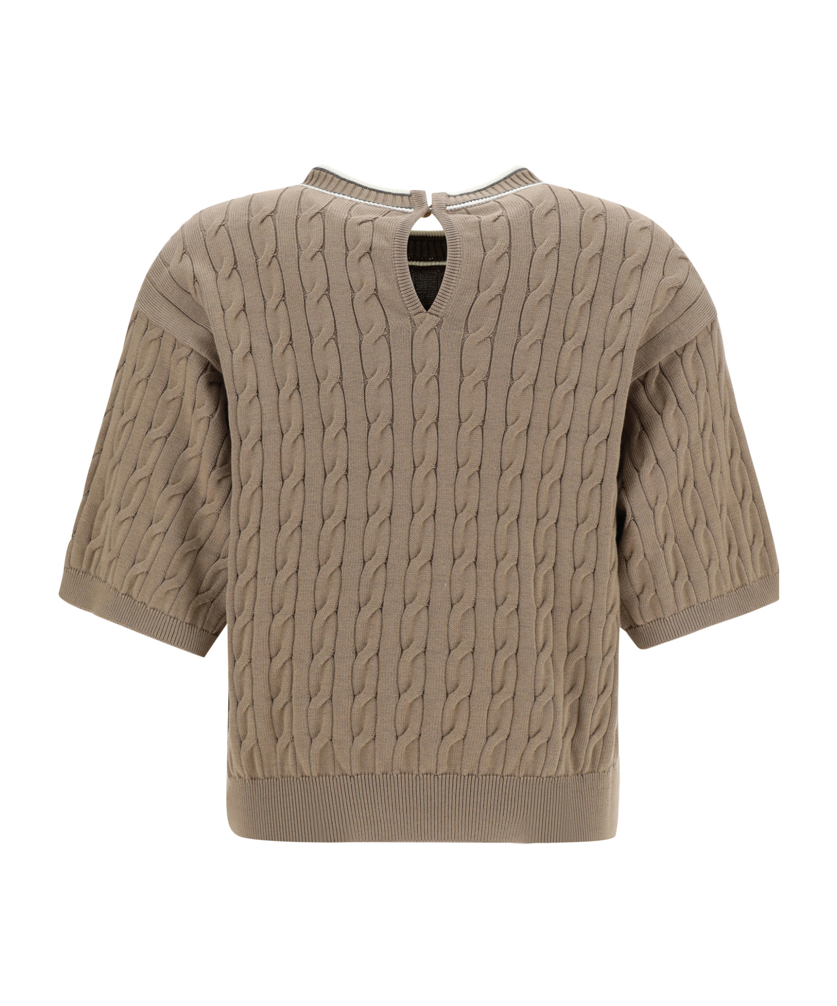 Brunello Cucinelli T-shirt In Gray