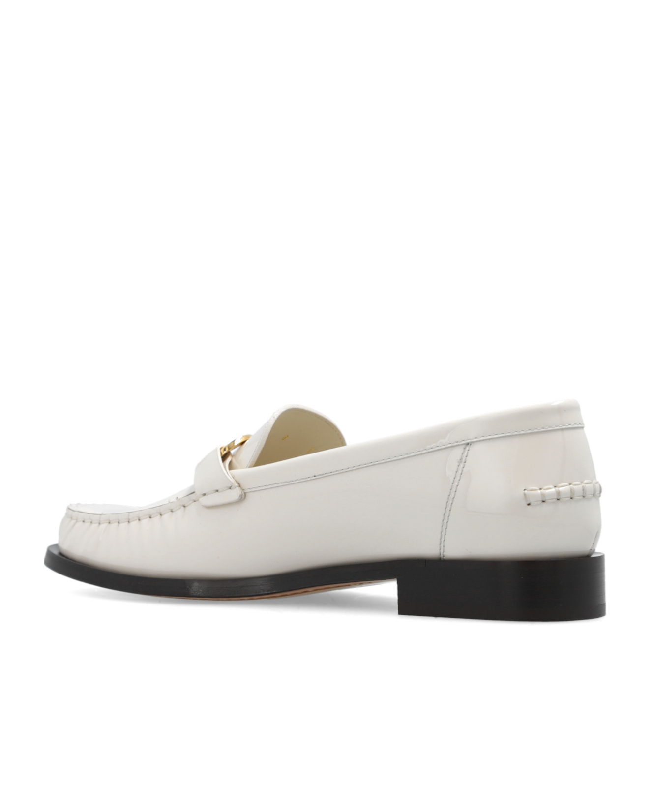 Ferragamo Slip-on Loafers In White