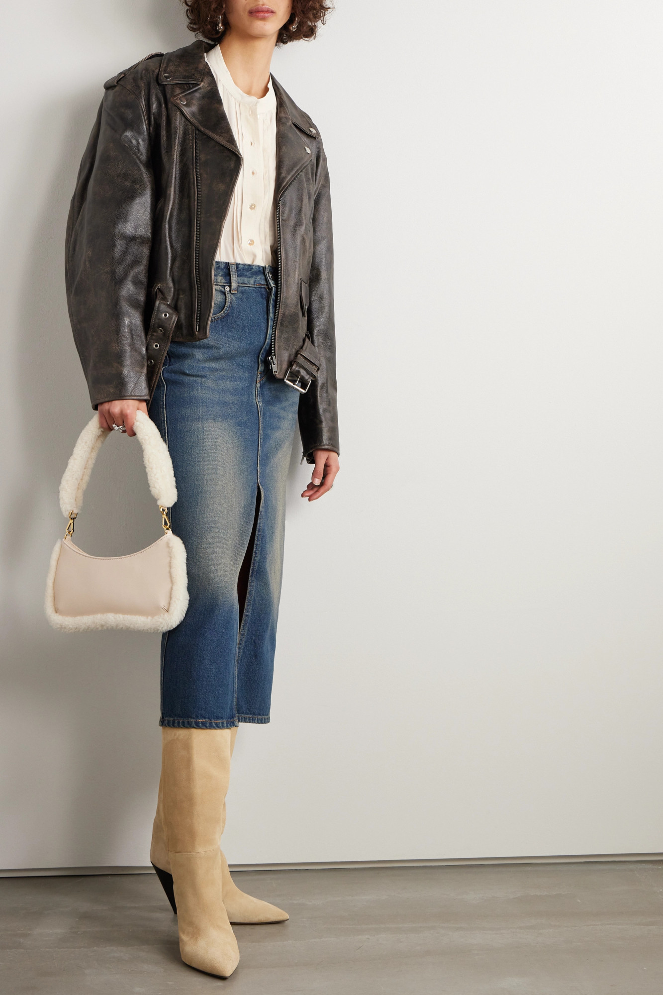 Isabel Marant Long-sleeved Shirt In White
