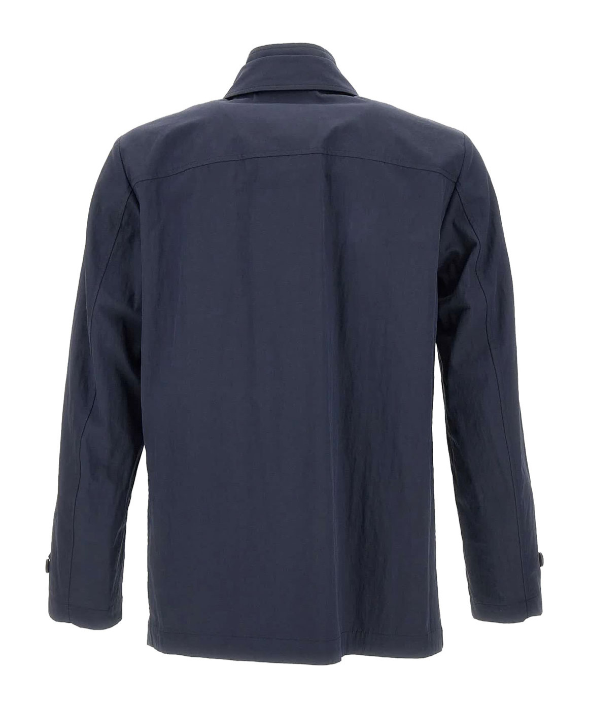 Fay Long-sleeved Casual Jacket In Black