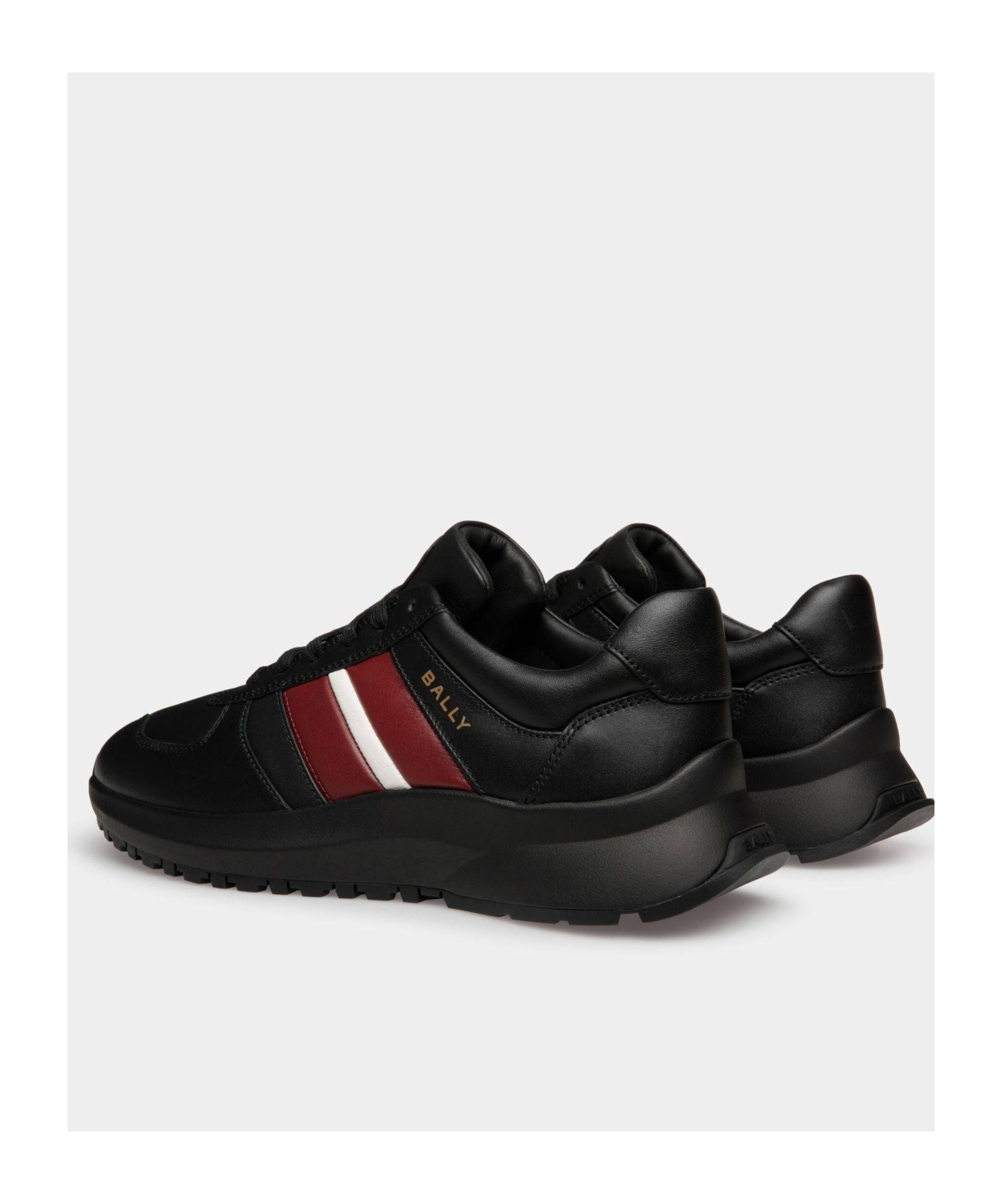 Bally Tie Casual Shoes And Sports Shoes In Black