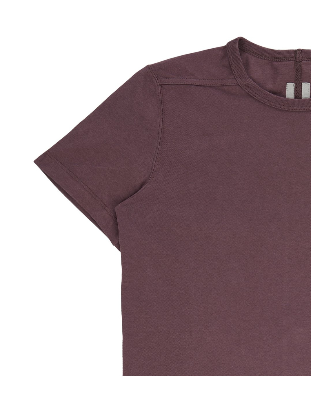 Rick Owens Level T Organic Cotton T-shirt In Red