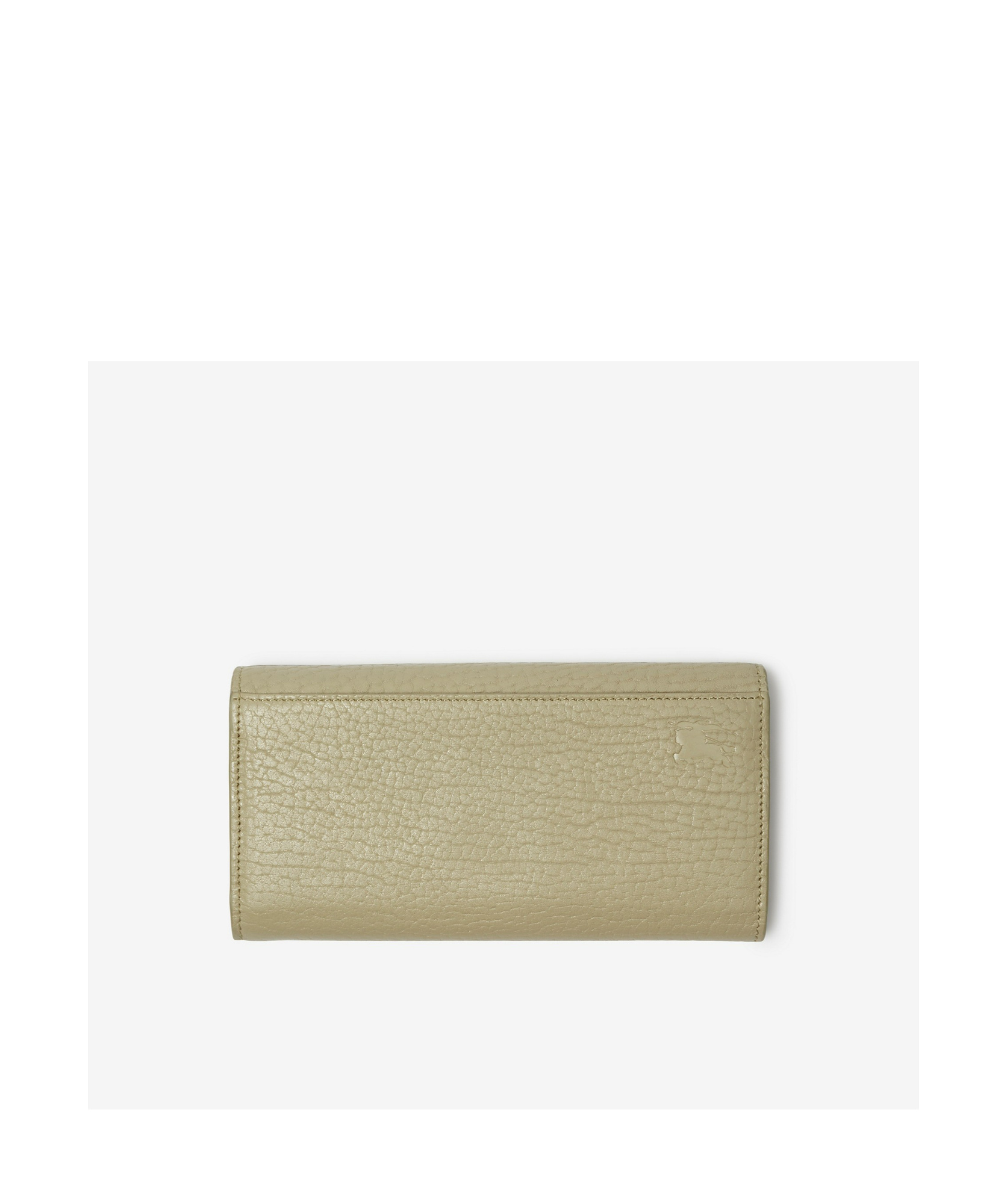 Burberry Chess Continental Leather Wallet In Nude