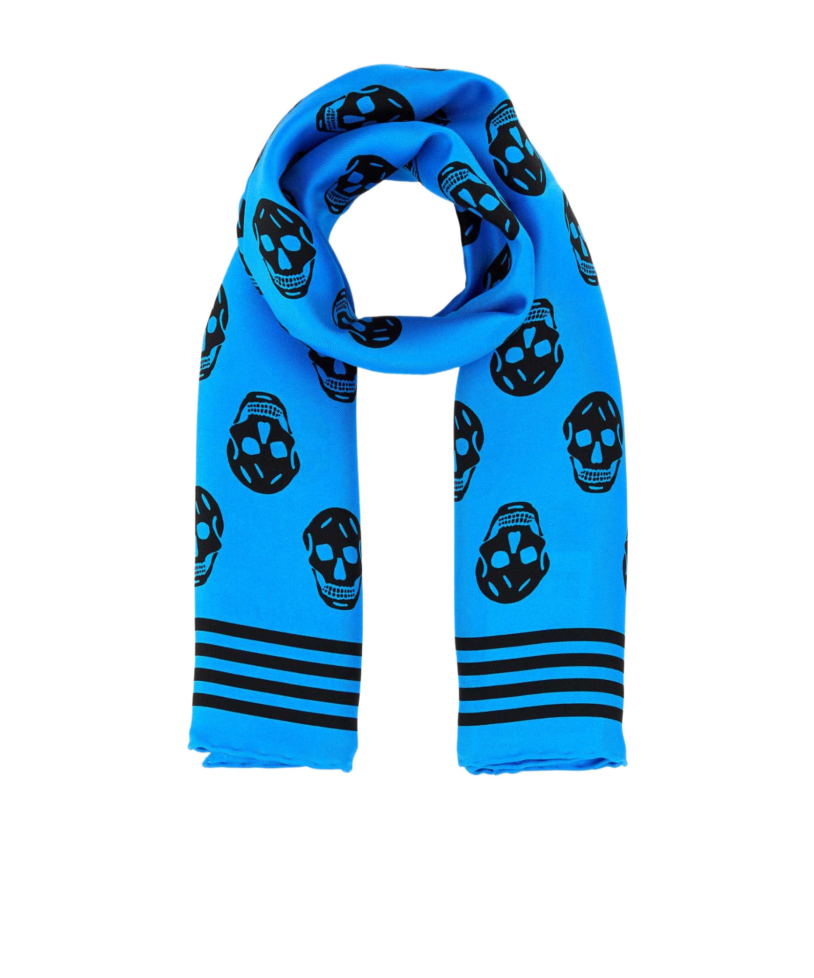 ALEXANDER MCQUEEN ALEXANDER MCQUEEN SKULL PRINTED SCARF