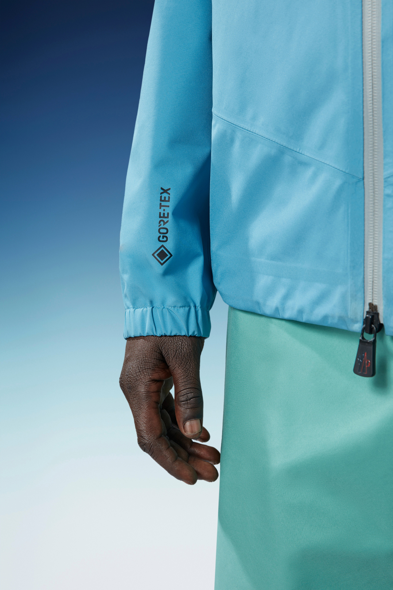 Moncler Grenoble Jackets In Blue