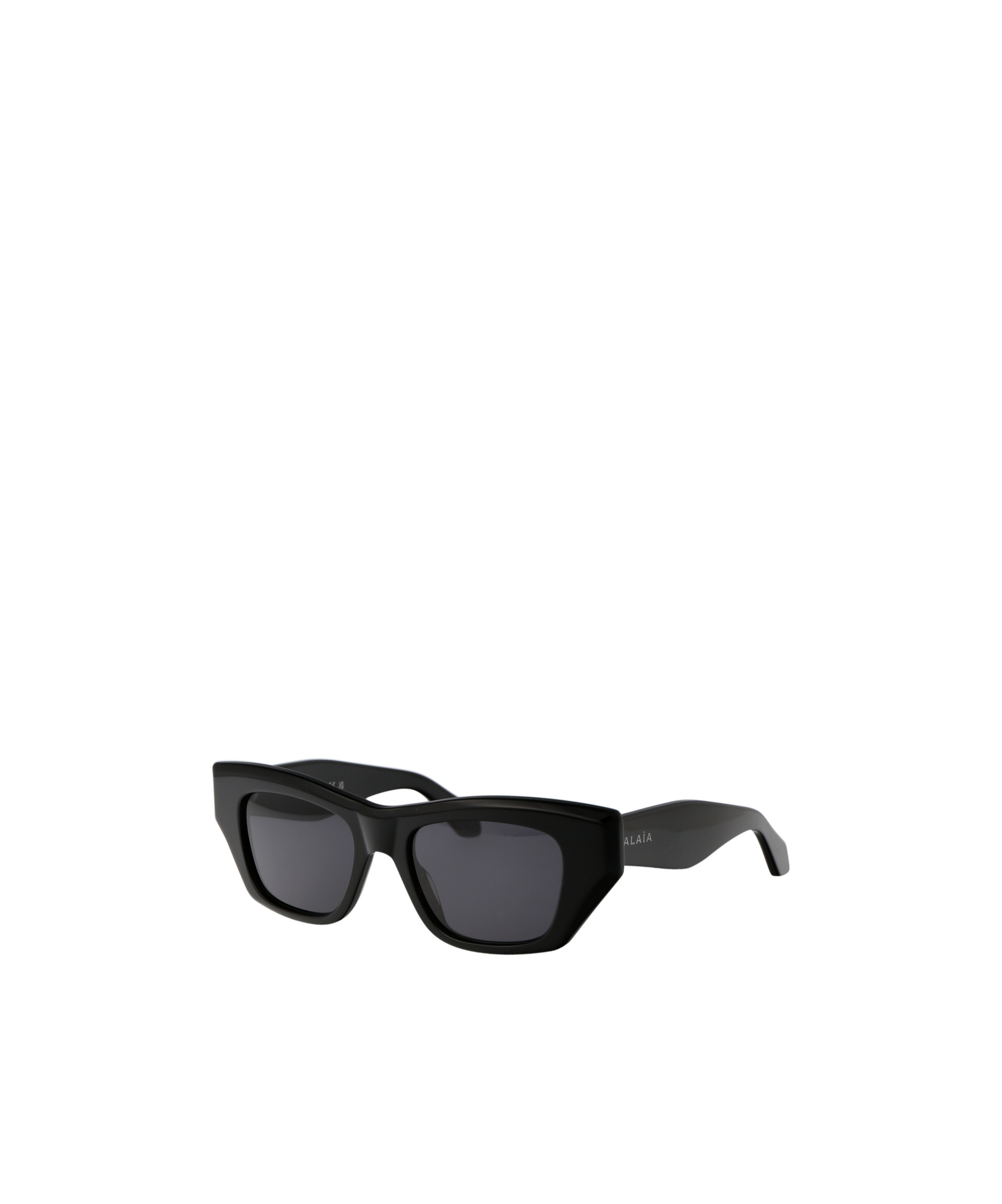 Alaïa Alaia 00 Black Black Grey Acetate Sunglasses In Black
