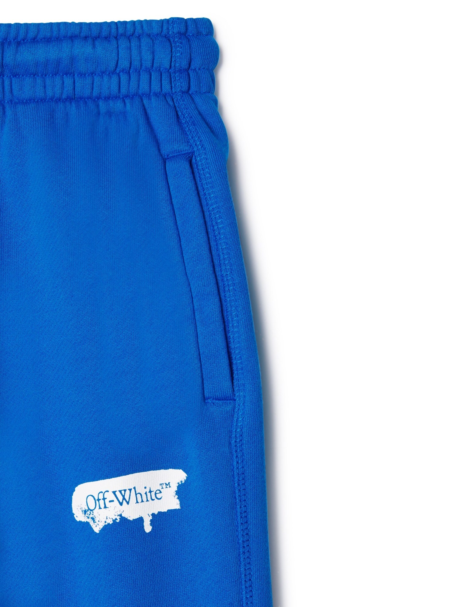 Off-white Off White Trousers Blue In Blue