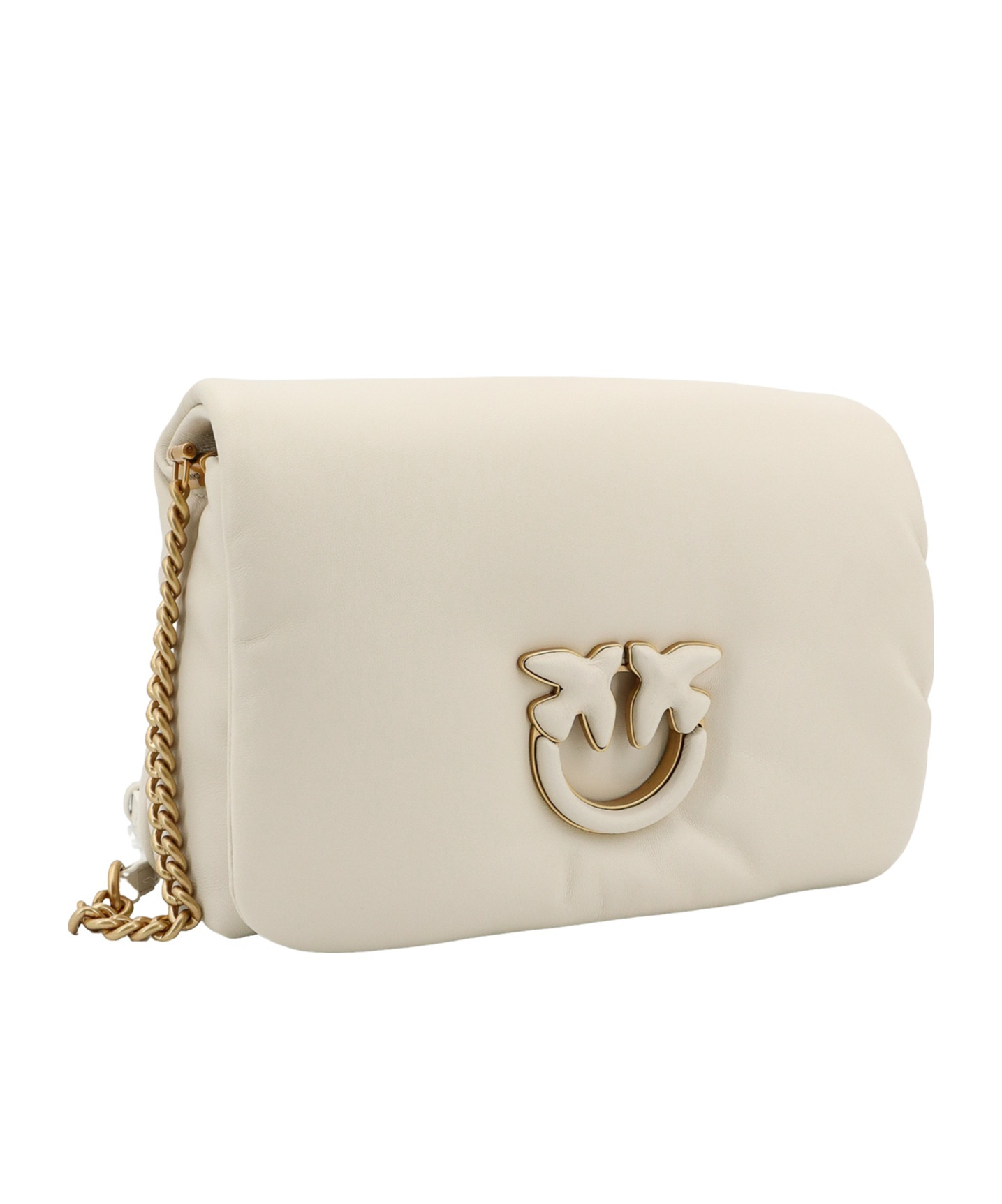 Pinko Classic Love Shoulder Bag In White