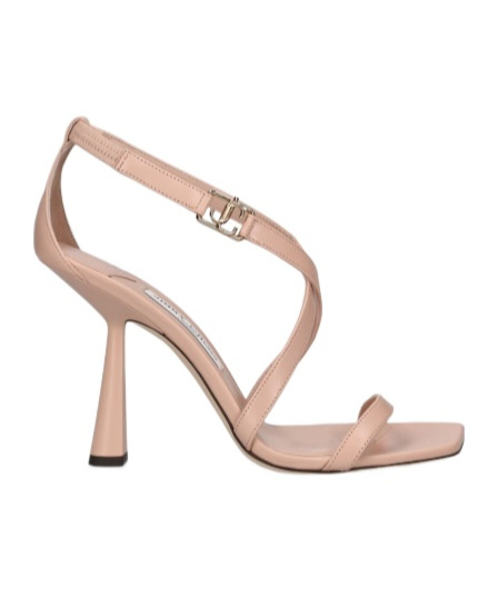 Jimmy Choo Jessica Sandals With Square Head And High Heels