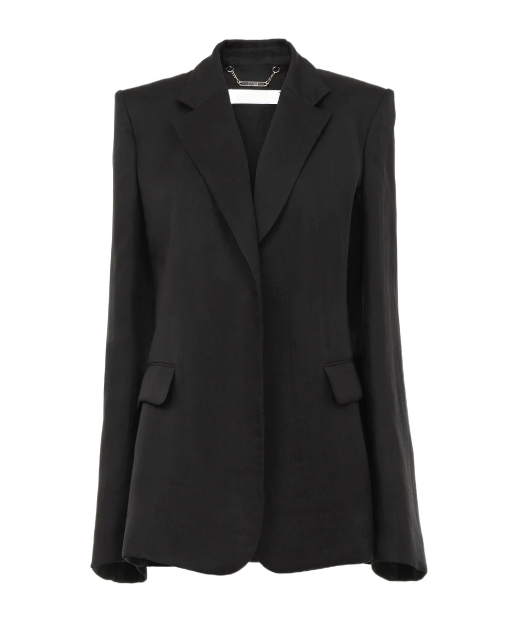 CHLOÉ OPEN-FRONT RAMIE BLAZER