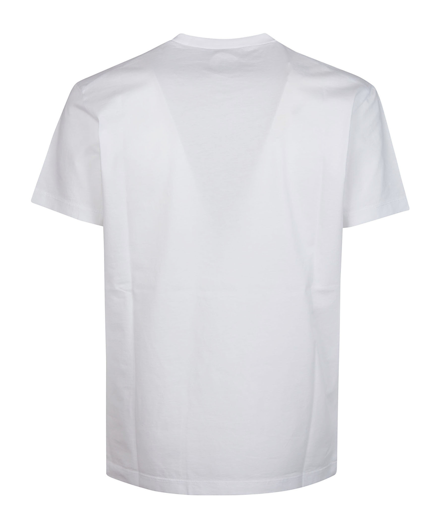 Dsquared2 White Cotton T-shirt In White