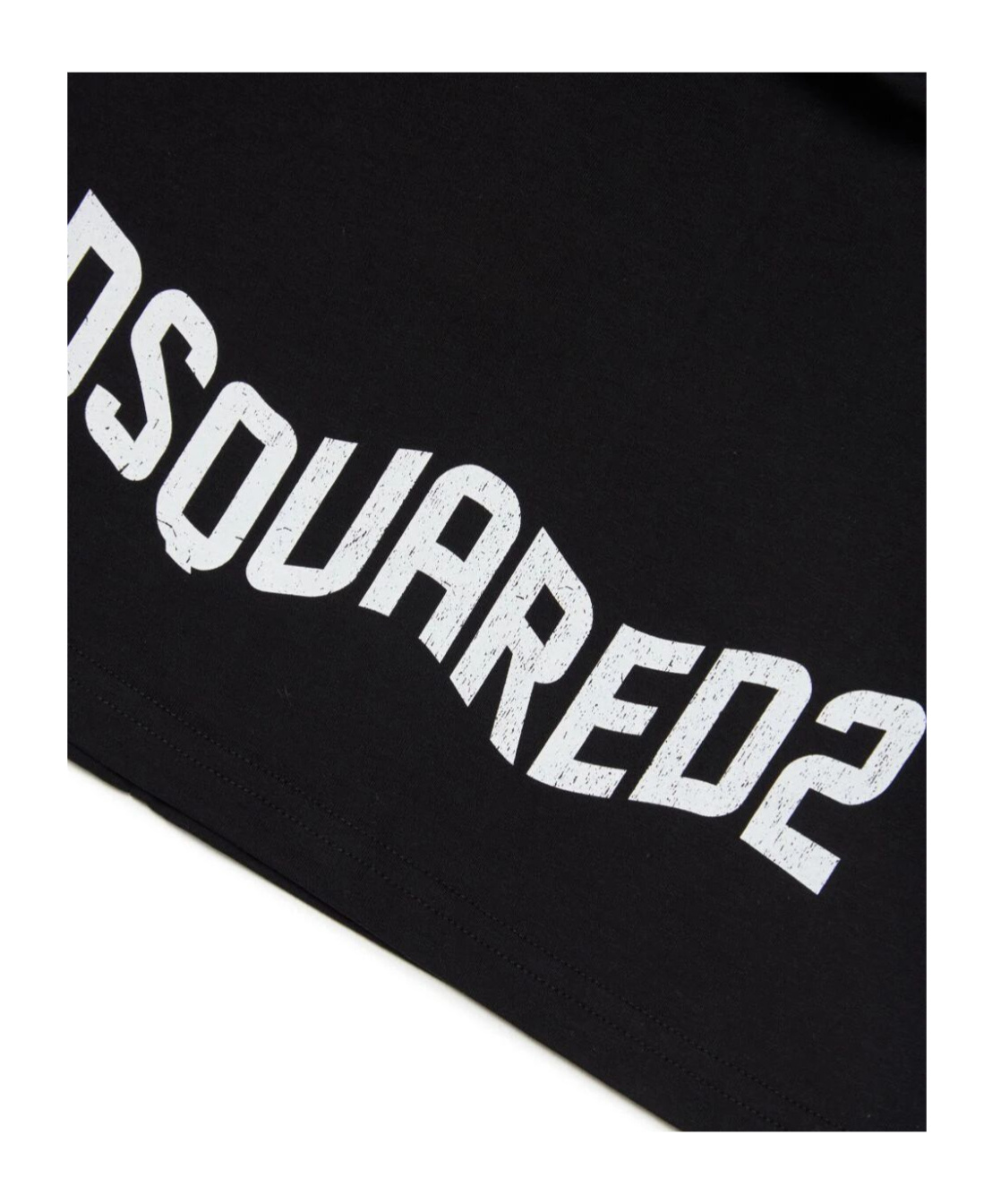 Dsquared2 Logo-print Cotton T-shirt In Black