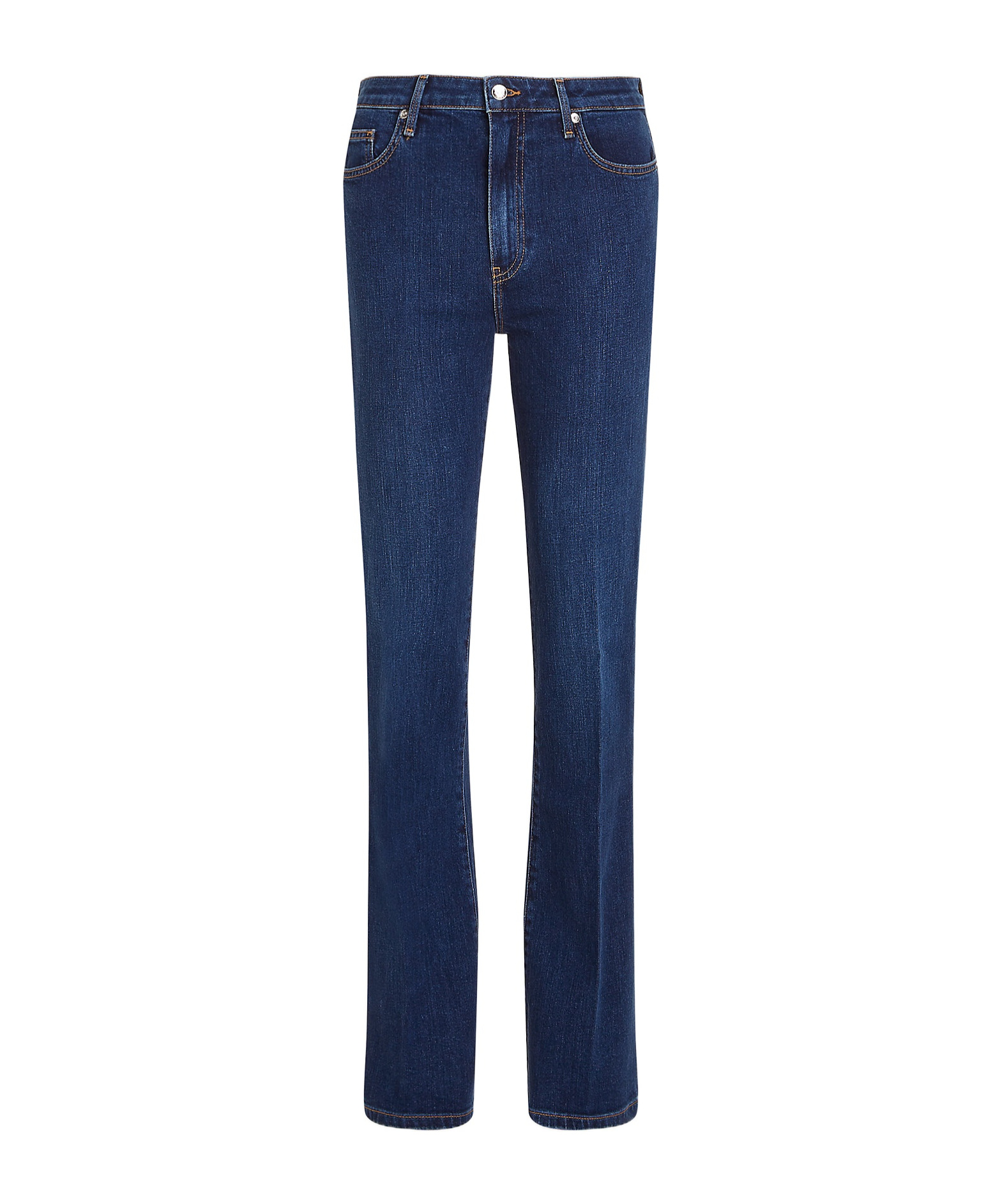 Tommy Hilfiger High-rise Bootcut Jeans In Blue
