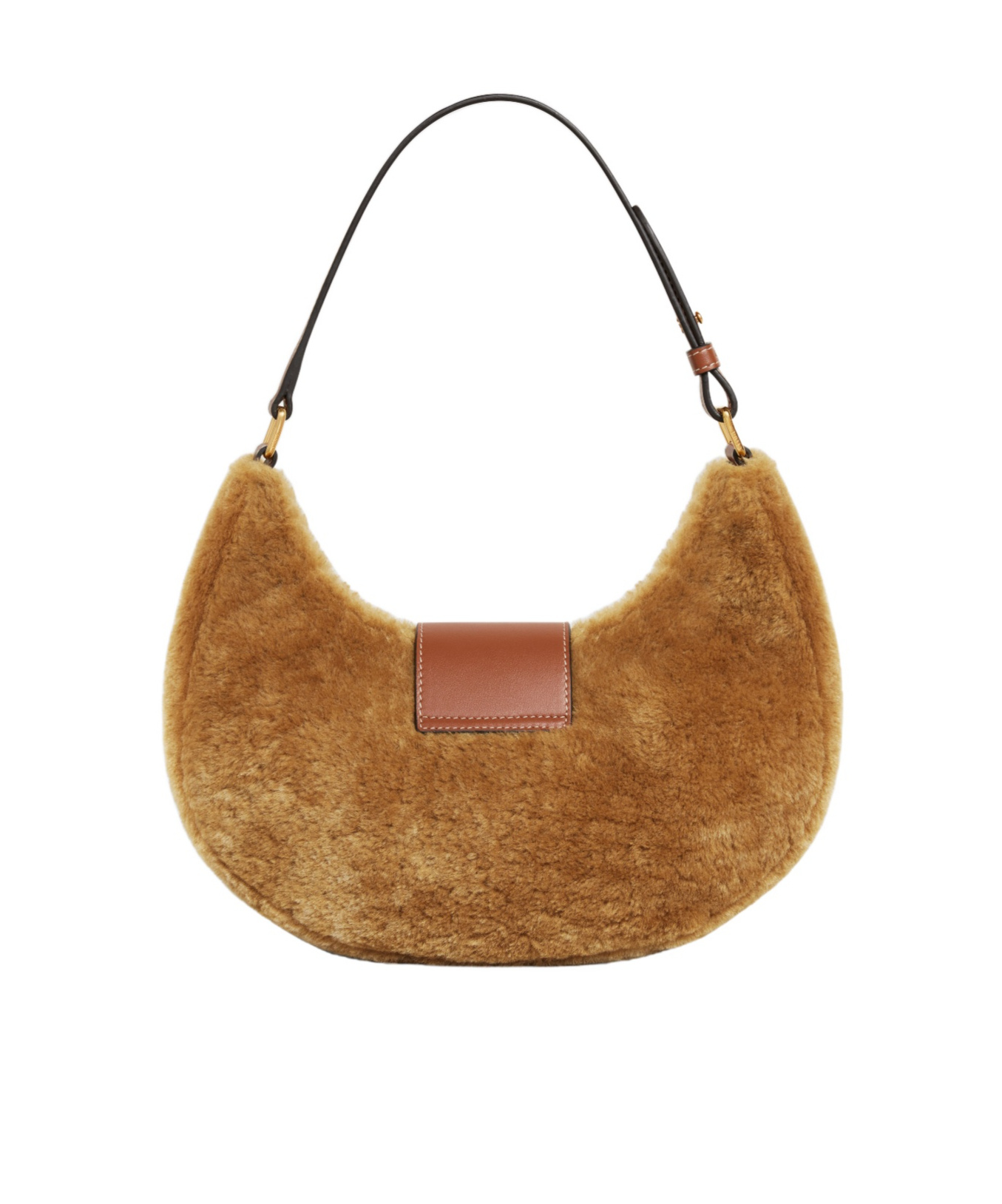 Celine Medium Ava Triomphe Handbag In Camel