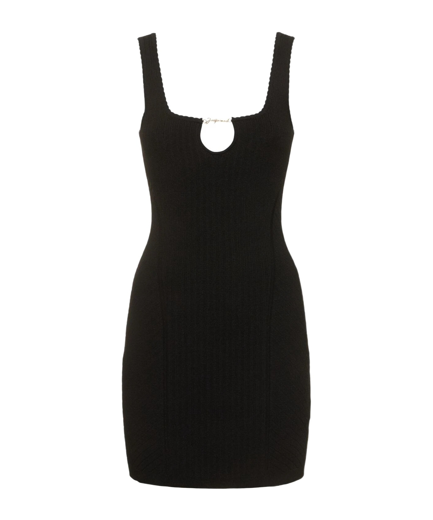 Jacquemus La Mini Robe Sierra Knitted Mini Dress