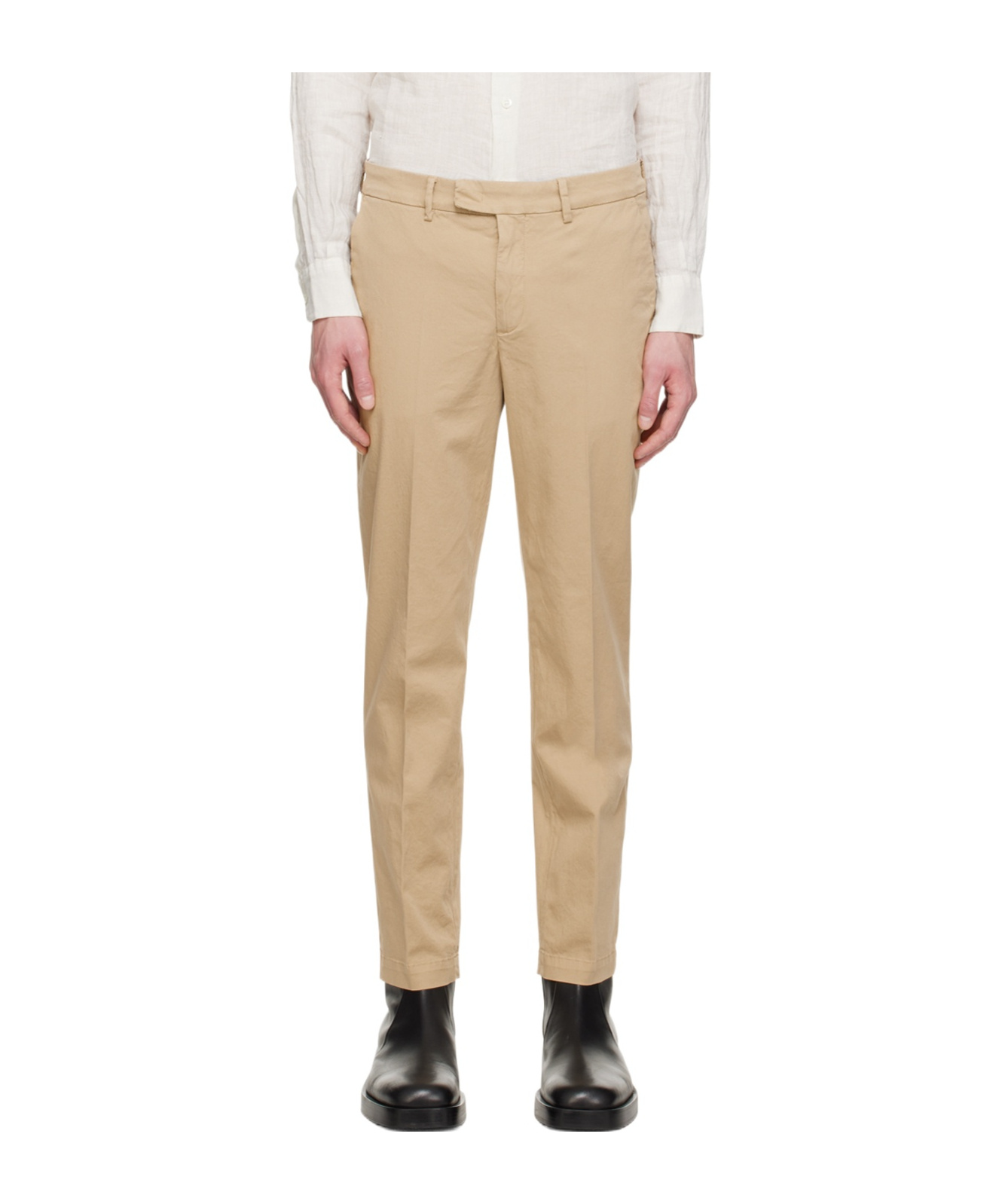 BARENA VENEZIA MID-RISE CROPPED TROUSERS
