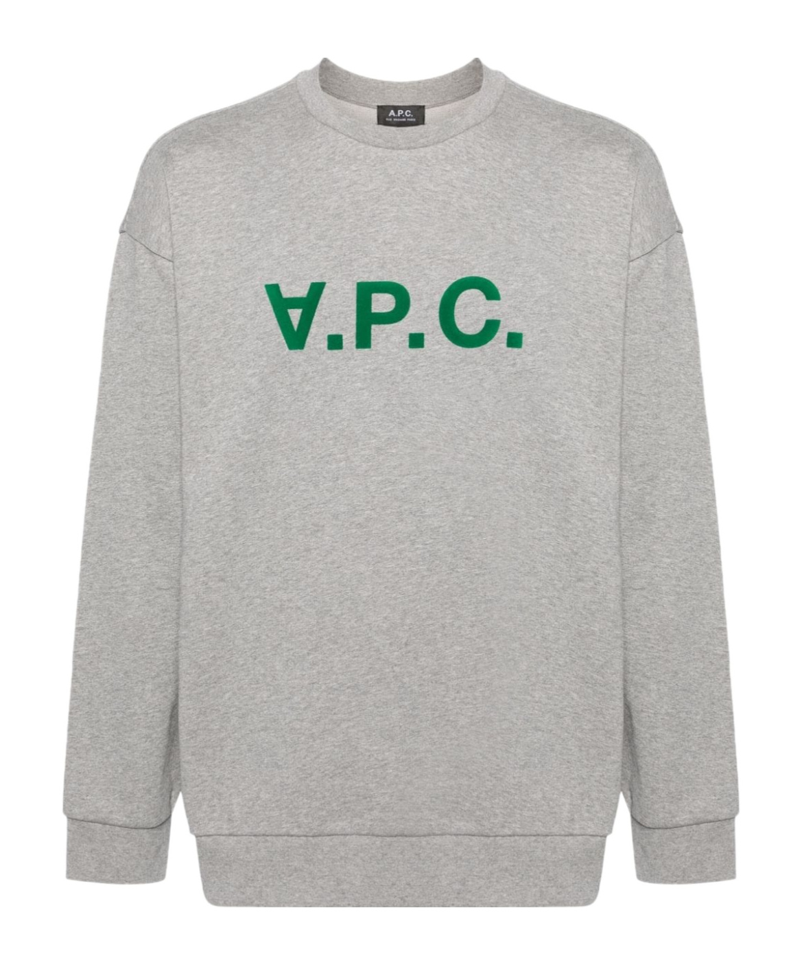 Apc Eliot Sweatshirt Mit Logo-print In Gray