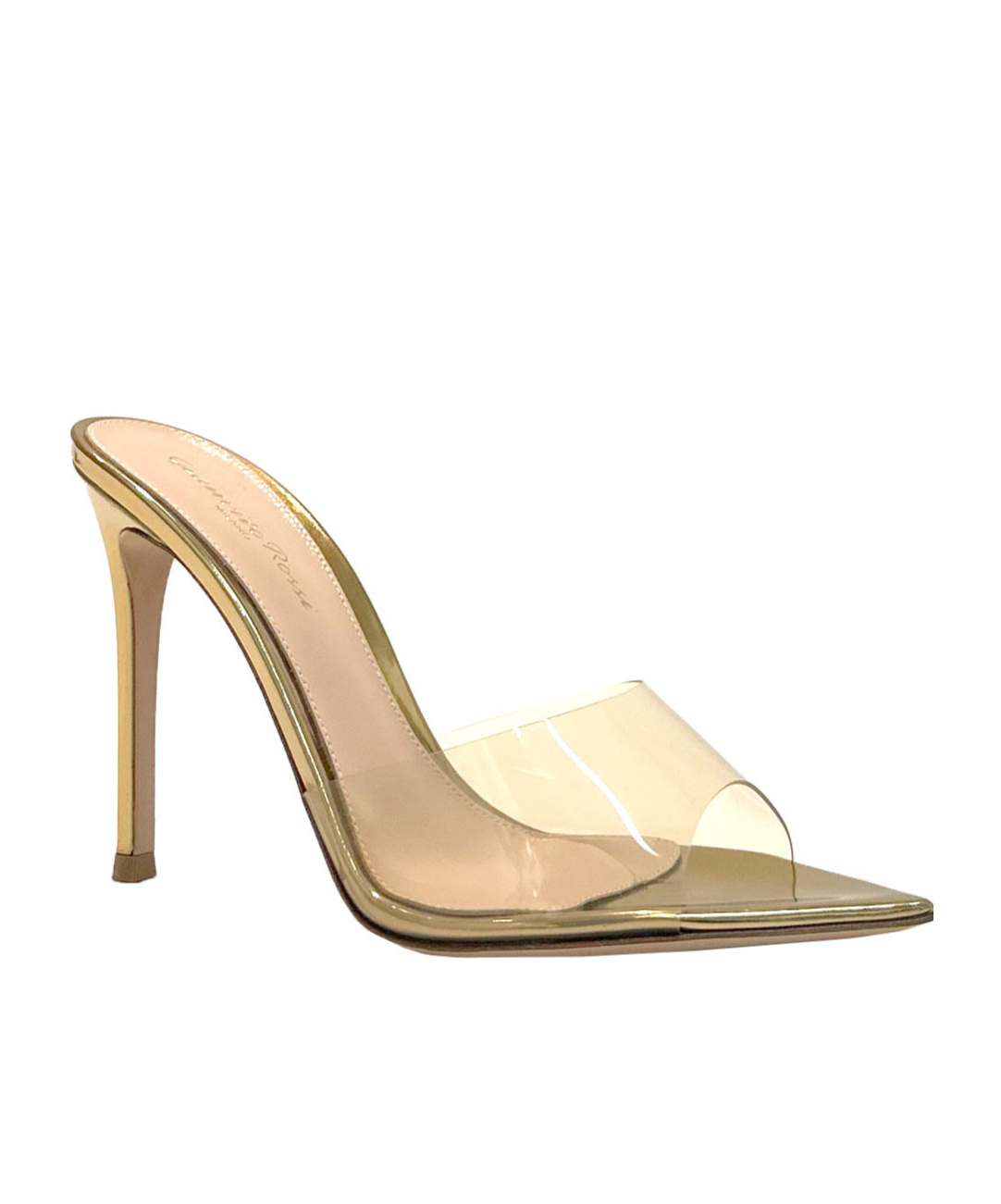Gianvito Rossi Elle 85 Pointed High-heeled Sandals In Nude
