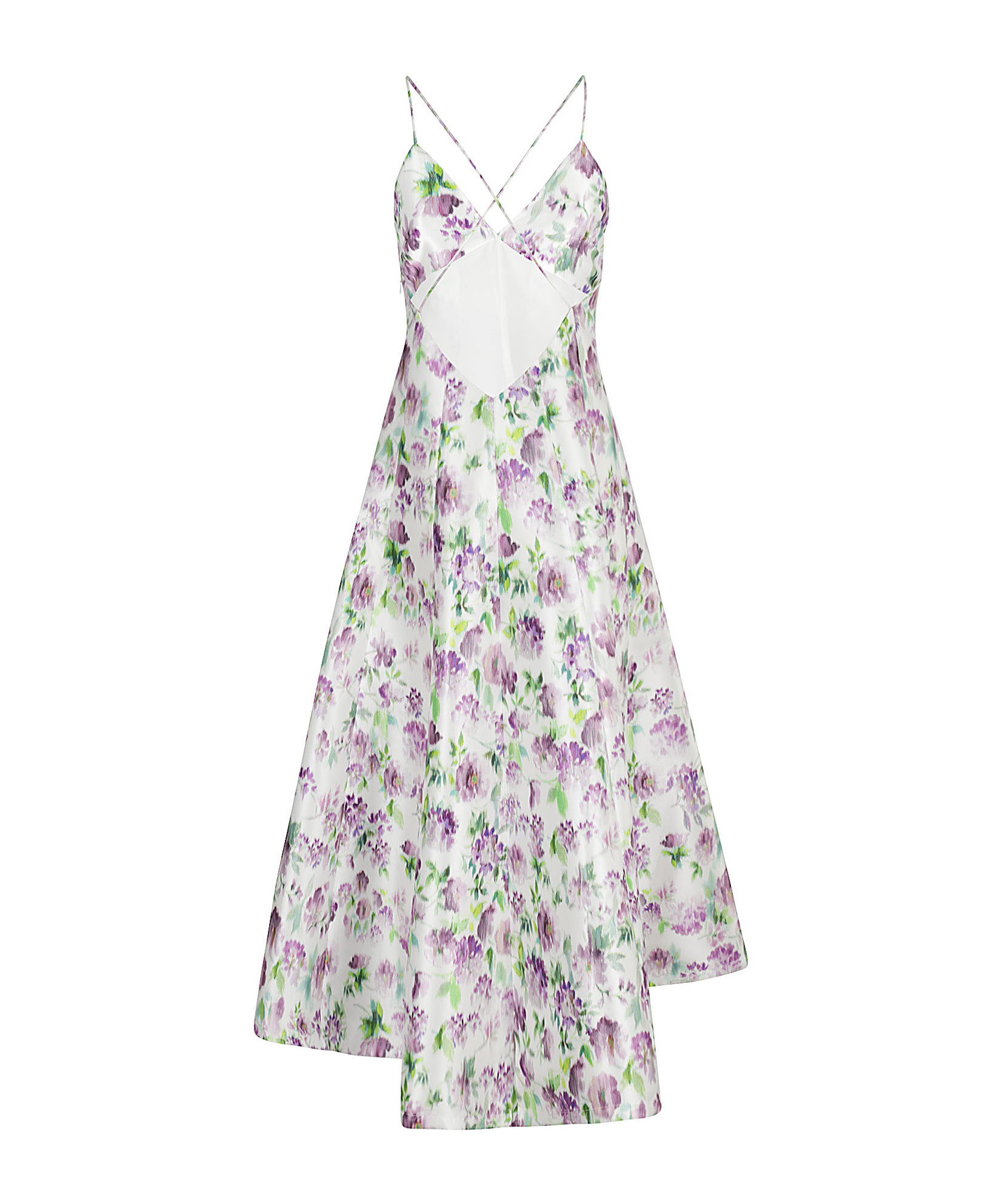 Shop Philosophy Di Lorenzo Serafini Floral Dress In White