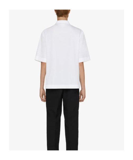 Givenchy Logo-print Short-sleeve Shirt In White