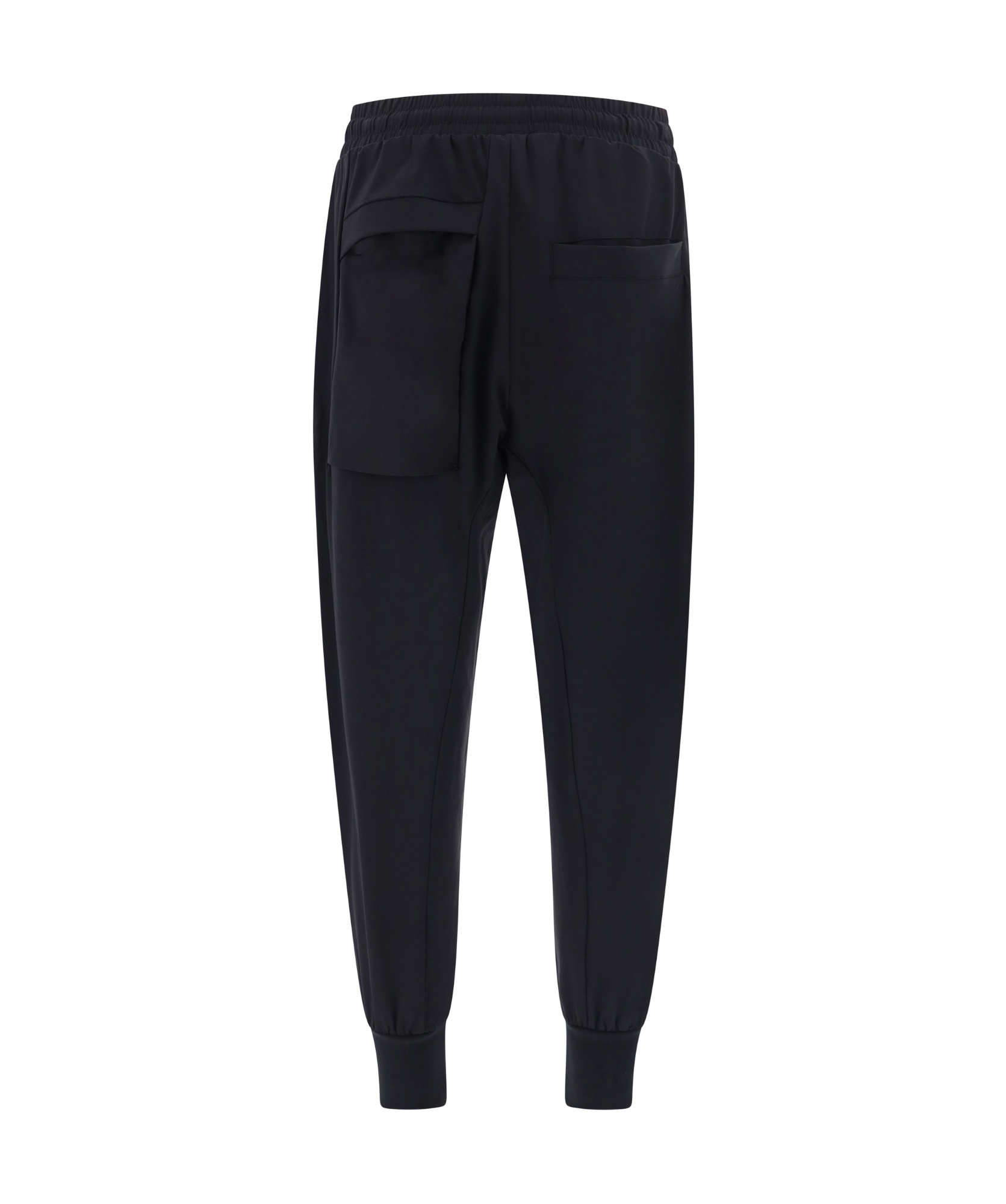 Thom Krom Drawstring Tapered Trousers In Black