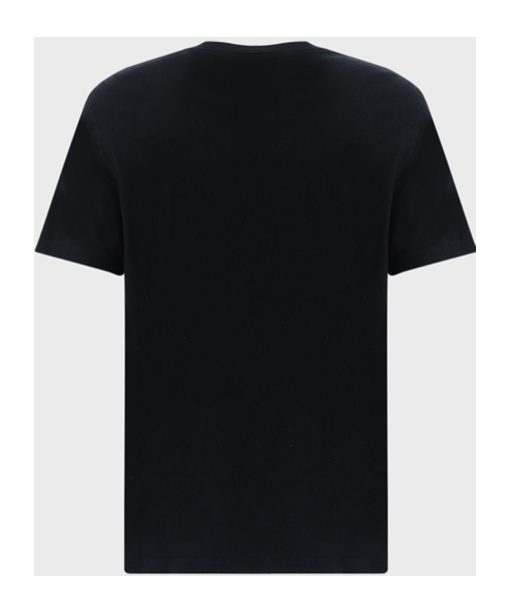 Dsquared2 Printed Japanese Cotton Jersey T-shirt In Black