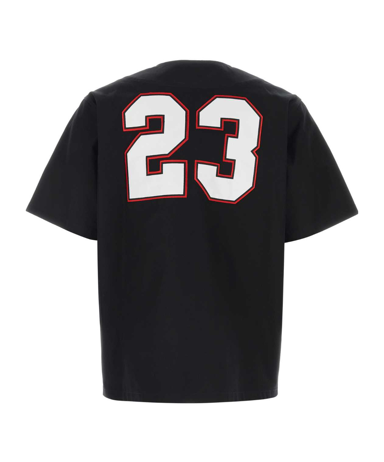 Off-white A Short Sleeved Shirt In Black