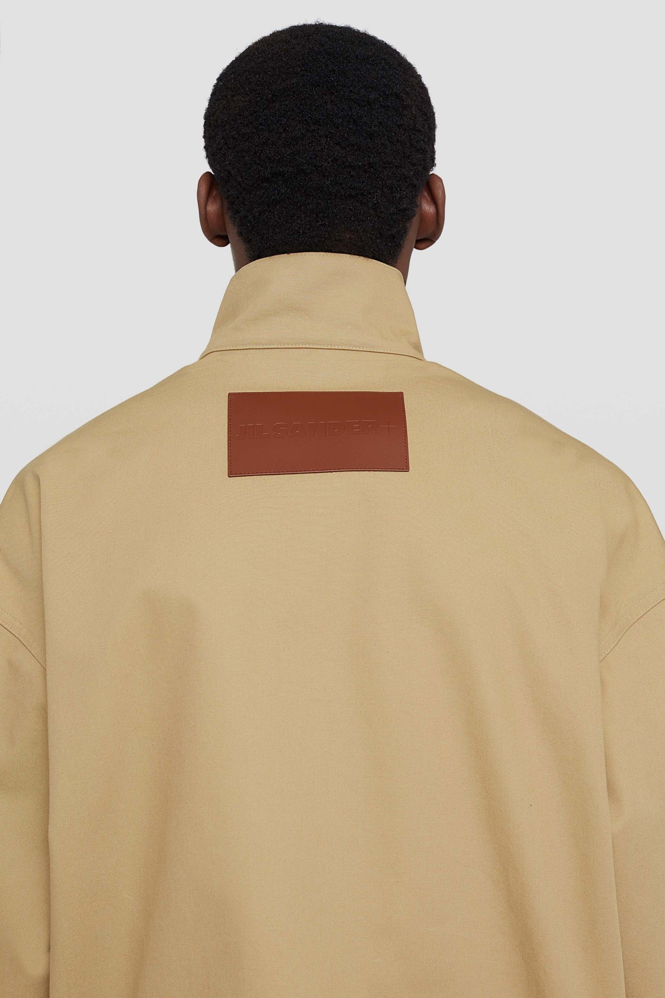 Jil Sander Mustard Concealed Fastening Jacket In Nude