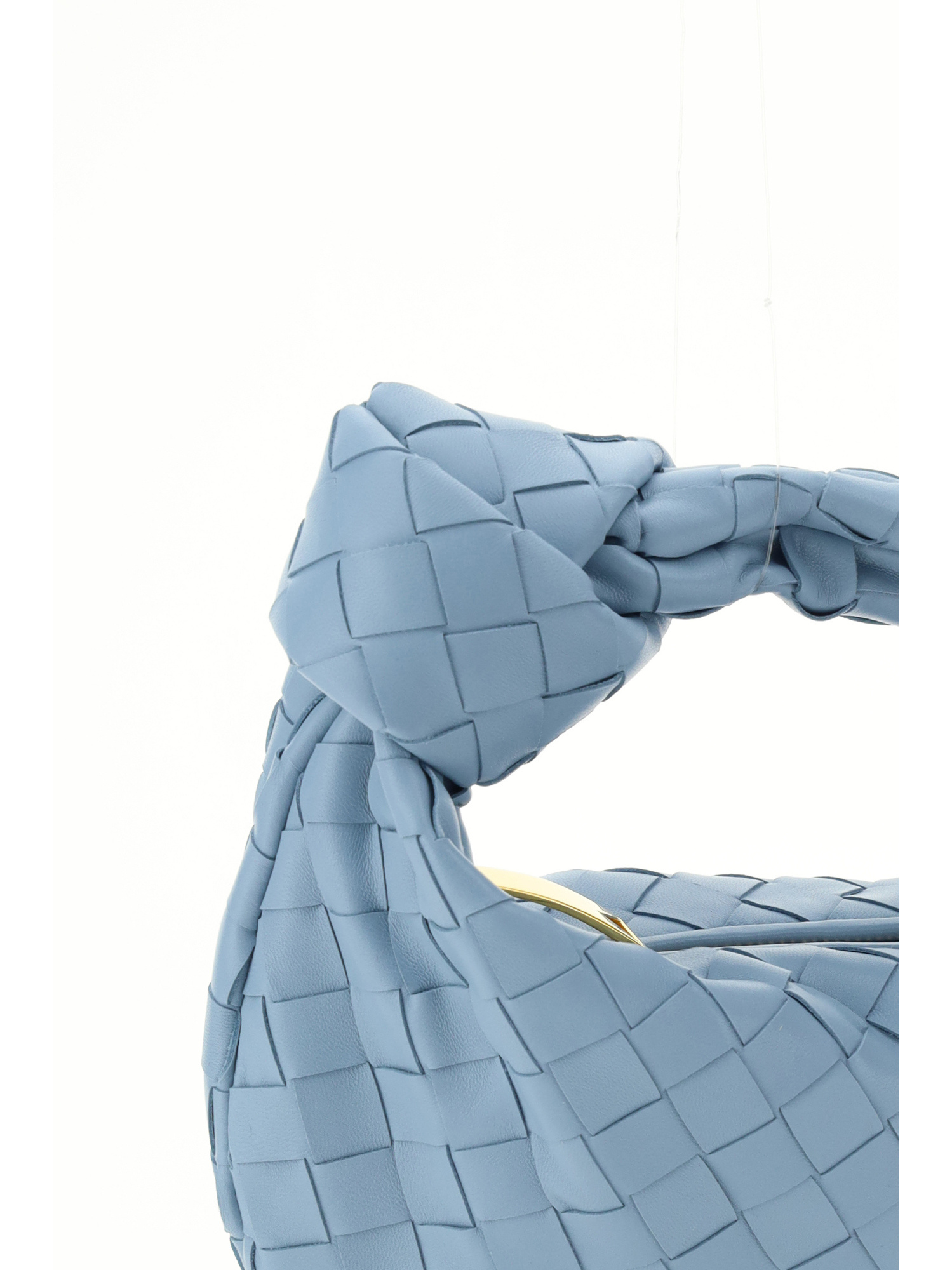 Bottega Veneta Jodie Crystal Mini Top-handle Bag In Blue