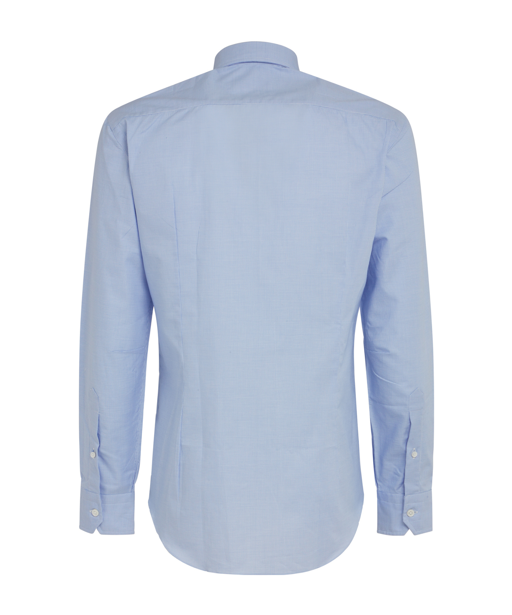 Salvatore Piccolo Button-up Long-sleeved Shirt In Blue