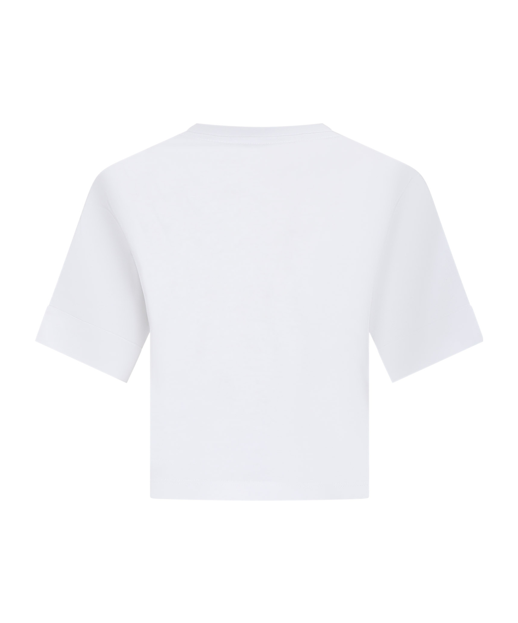 Dolce & Gabbana Slogan-print Cotton T-shirt In White